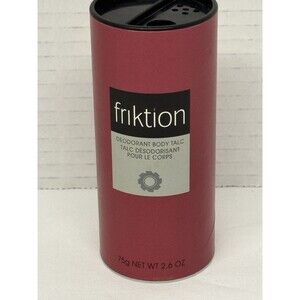 NEW Men’s Avon Friktion Deodorant Body Talc Powder Retired 2.6 oz Discontinued